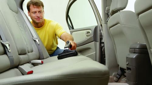 Hloubkové čištění sedaček